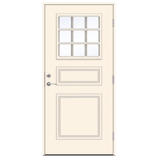 YTTERDÖRRSSET IVES VIT NCS S 0502-Y 105MM KARM 10X21H | Beijerbygg Byggmaterial